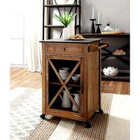 Gemma Kitchen Cart with Granite Top