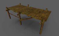 wooden jetty