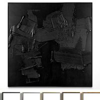 Plaster two square photo frames 12