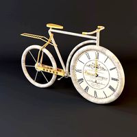 Table clock bicycle