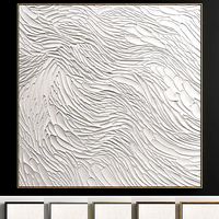 Plaster two square photo frames 01