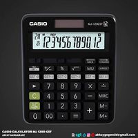 CASIO CALCULATOR MJ 120D GST