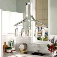 Omeara 5 - Light Kitchen Island Linear Pendant