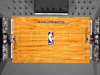NBA bubble court
