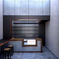 Take away coffee shop