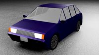 Mini Car Lowpoly