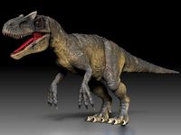 Allosaurus Sculpt Project