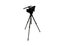 Camera on the tripod