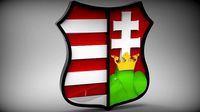 Magyar Kossuth-cimer - Hungarian coat of arms