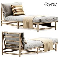 Rock the Kasbah chaise lounge - vray version