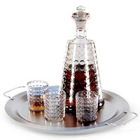Whiskey decanter with glasses v02