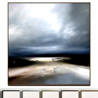 Plaster two square photo frames 20