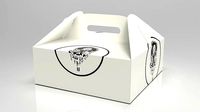Gable box 3D model food T1