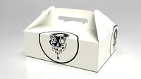 Gable box 3D model food T4