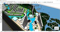 Sketchup Residential Complex B55