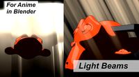 For Anime - Light Beams