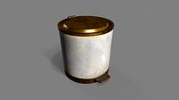 Vintage Trash Can