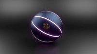 Glowing Basketball