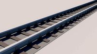 3D Rail Track Model