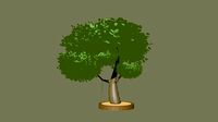 banyan tree low poly