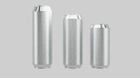 DRINK CAN LARGE MEDIUM AND SMALL SIZE