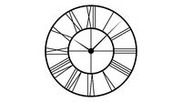 Sorbus Roman Numeral Wall Clock