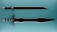 Stylized swords
