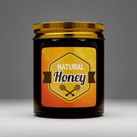 Honey Jar - Cosmetic Jar 3d Model
