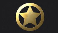 Security Officer Badge | 3D