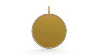 Memory Frame Pendant 19 | 3D