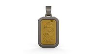 Pamp Frame Pendant 17 | 3D