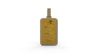 Pamp Frame Pendant 10 | 3D