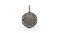 Memory Frame Pendant 11 | 3D