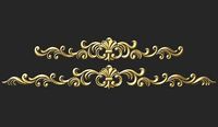 Carved decor onlay | 3D