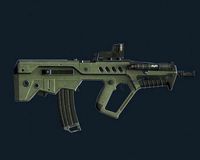 Tar-21 Assault Rifle 3D model