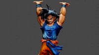 Goku 3D Scan DragonBall