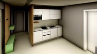 Apartment with furniture