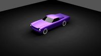 Car Low Poly 3D Model