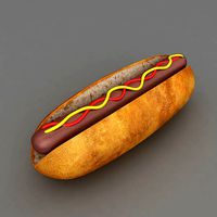 Hotdog 3d model
