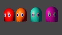 PAC-MAN ghosts