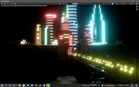 Low poly Domed city