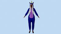 girl kigurumi unicorn 3