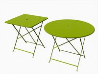 bistrot metal tables