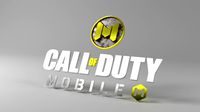 call of duty mobile logo and title low-poly