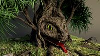 tree snake head