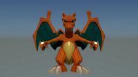 charizard - modelo 3d