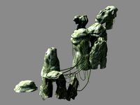 mountain-wound rattan-stone