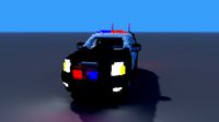 voxel police cadillac