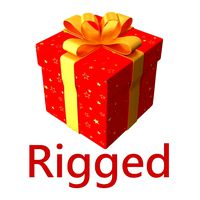 gift rigged burst out animation