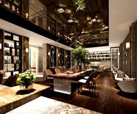 modern hotel lobby